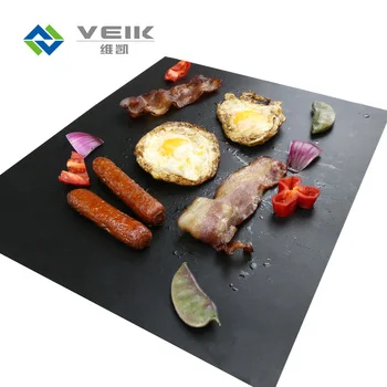 Best selling fireproof customized BBQ cooking grill mat easy to clean grill mat