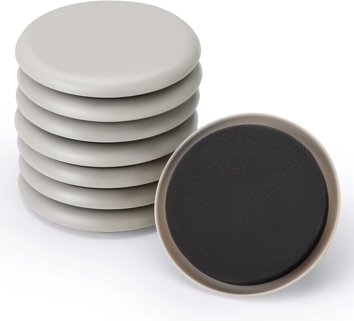 Plastic Heavy Furniture Sliders for Furniture Legs 5 Inch Furniture Carpet Moving Pads