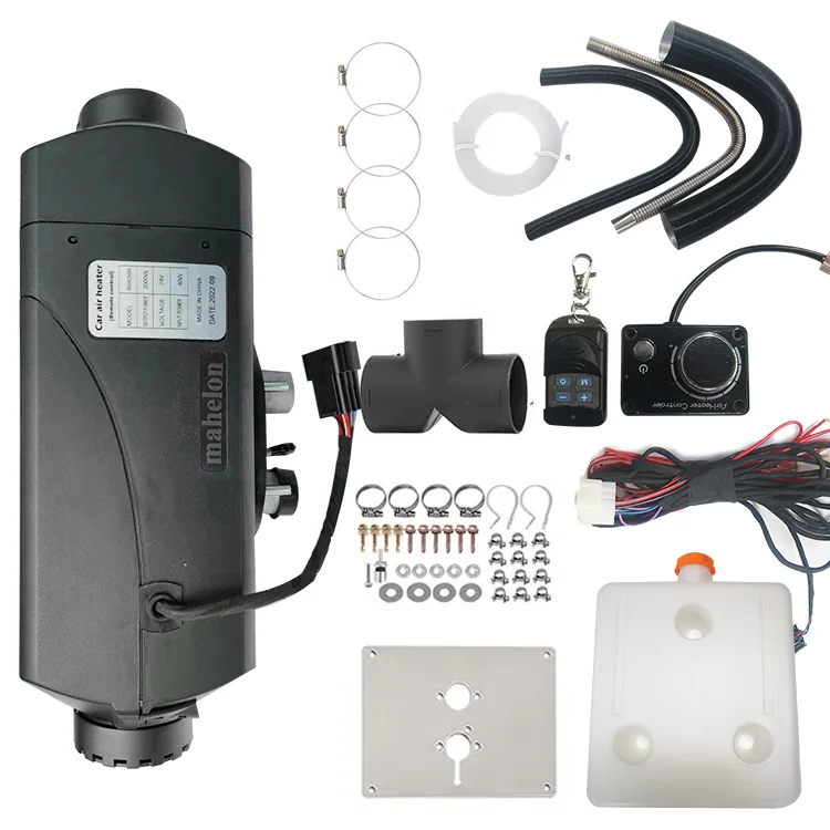 China Manufacturer 5KW Parking Heater Diesel for truck cars similar to Webasto Red And Black All Black Gray Black