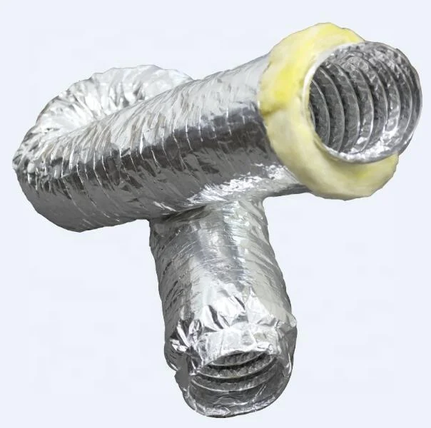 Aluminum foil insulated flexible aluminum air duct
