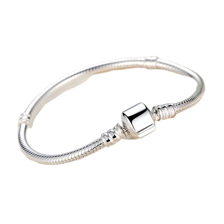 fine s925 jewelry sterling silver bracelet 925 silver bangles for women custom 14k 18k gold plated PAS902