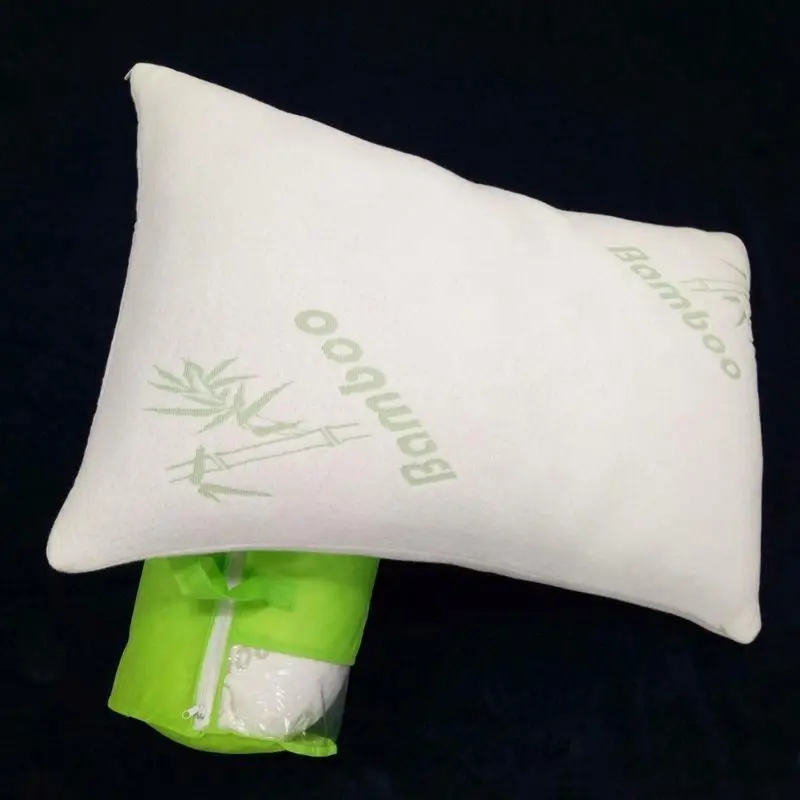 Memory Foam Pillow Bed Function Orthopedic Bamboo Custom Cool Gel Wedge Cervical Cooling Hotel Cold Shredded Sleep Side Sleeper