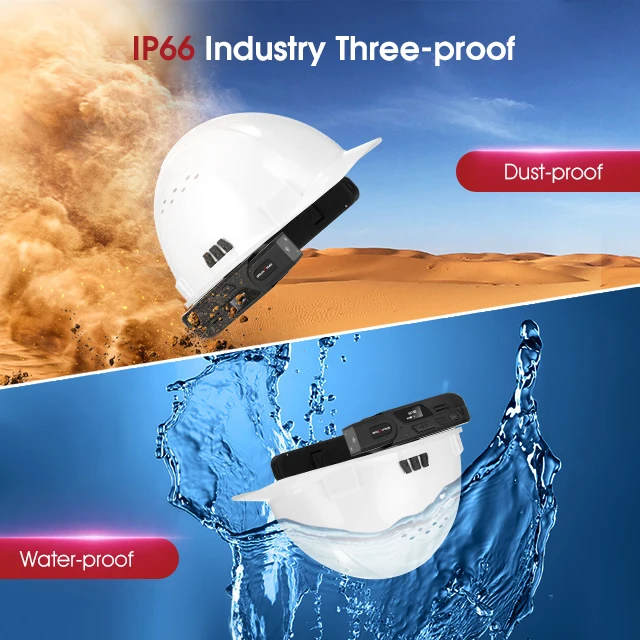 High-end AI 4G Smart Wearable Camera Remote Control Customize Hard Hat with camera Explosion-proof Safety Helmet with Camera