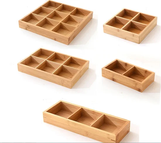 
Dinner plate storage plate for hotpot snacks bamboo tray preparation plate 