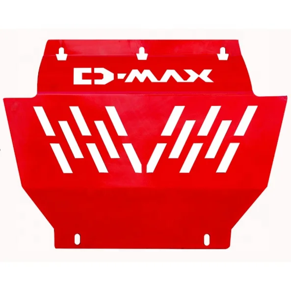 
4x4 Accessories Red Bash Plate Cover Skid Plate for D-MAX 