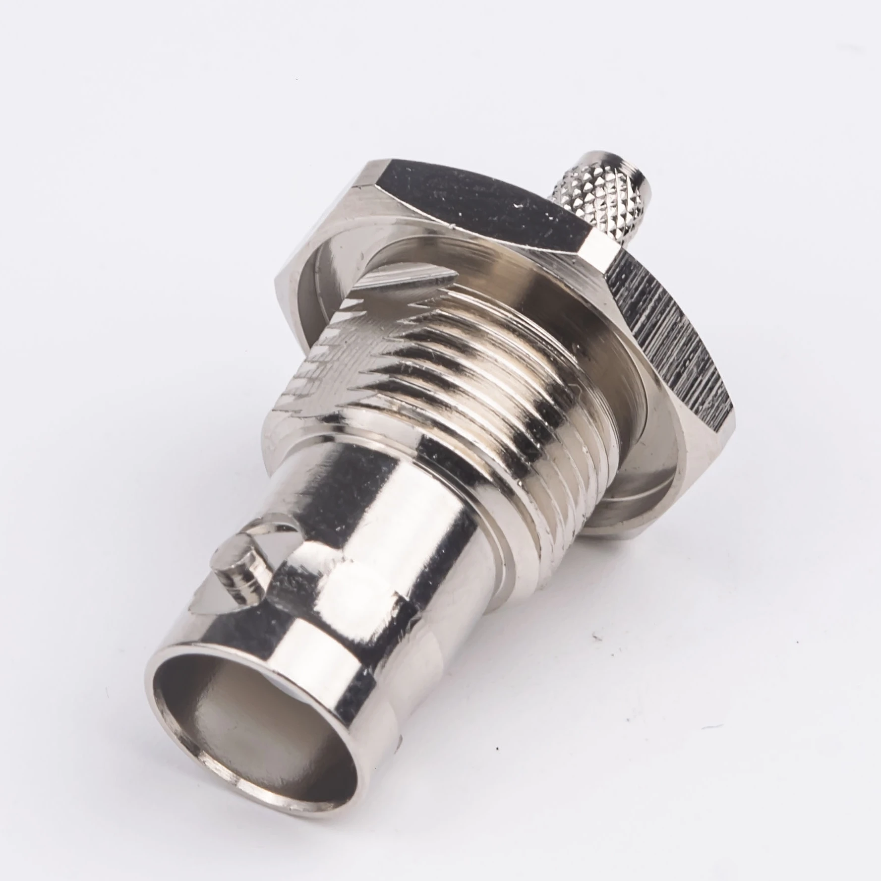 ISO9001 bulkhead female for ROV RG coaxial cable assemblies RF coaxial BNC connector