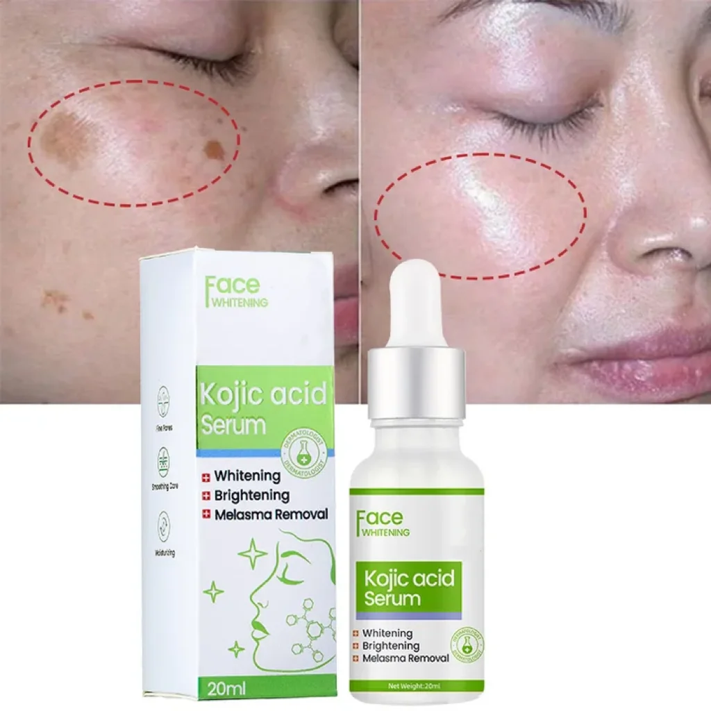 private label microbial fermented skin care,turmeric melasma dark spot corrector removal,papaya kojic acid whitening face serum