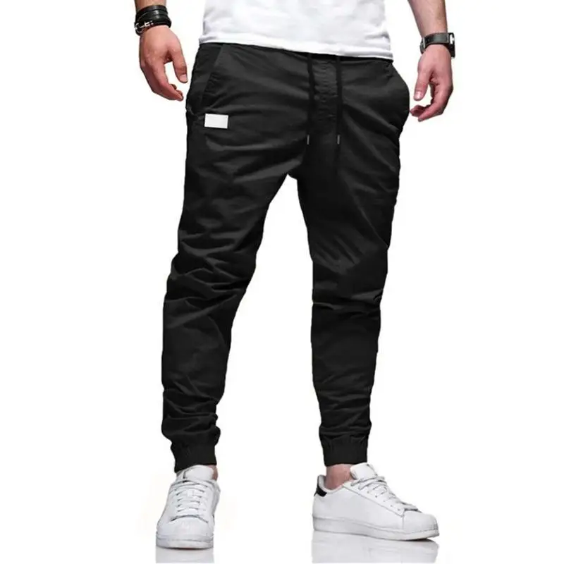 Hot Selling Factory Price In Stock Multicolor Casual Men Cargo Sport Trousers Streetwear Joggers Pants