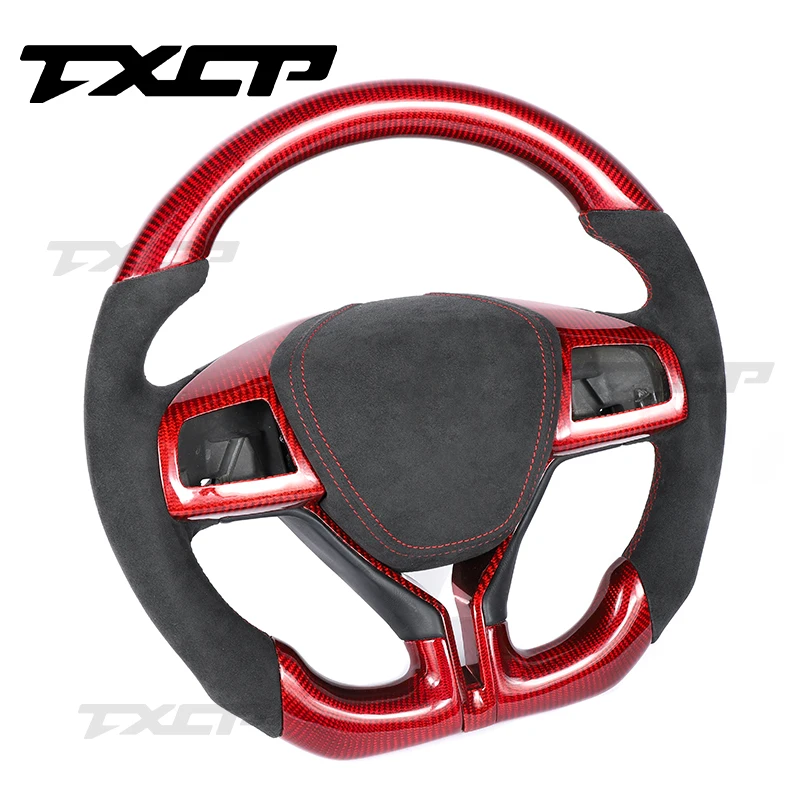 Fit For Maserati Grecale Levante Ghibli Quattroporte GranCabrio GranTurismo Carbon Fibre Steering Wheel