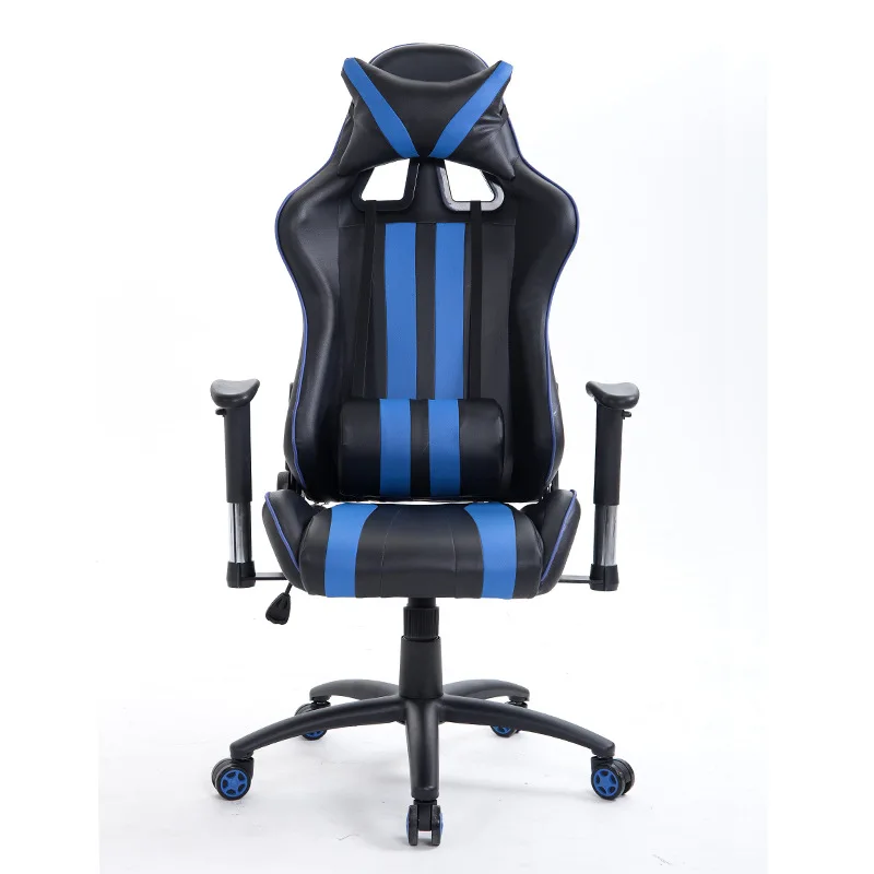 Factory Wholesale Game Electric Backrest Adjustment Armrest Lifting Rotating Recliner Aluminum Roll Modern Synthetic Leather