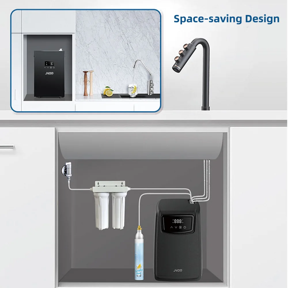 Home Drinking Soda Maker Under Sink Water Filter Dispenser Electric Sparkling Water Maker Tap Cold Water Machine Dispenser