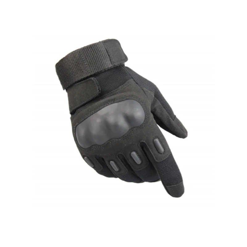Verchoo Large Stock Army Green Touchscreen Training Combat Cycling Full Finger Hard Knuckle Fleece Tactical Winter Gloves