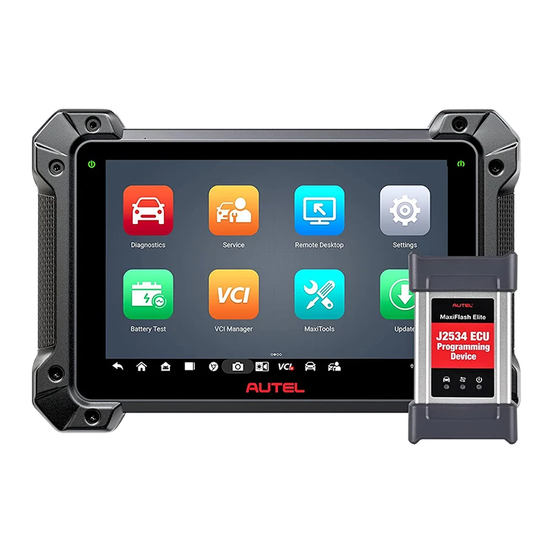 2023 Autel MaxiCOM MK908 PRO II Automotive Diagnostic Tablet Supports VIN Scan and Pre&Post Engine Analyzer New Model One RAM
