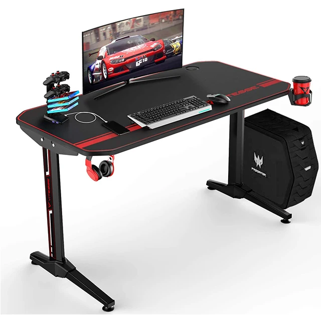 Custom Sticker Computer Gaming Table For Gamer