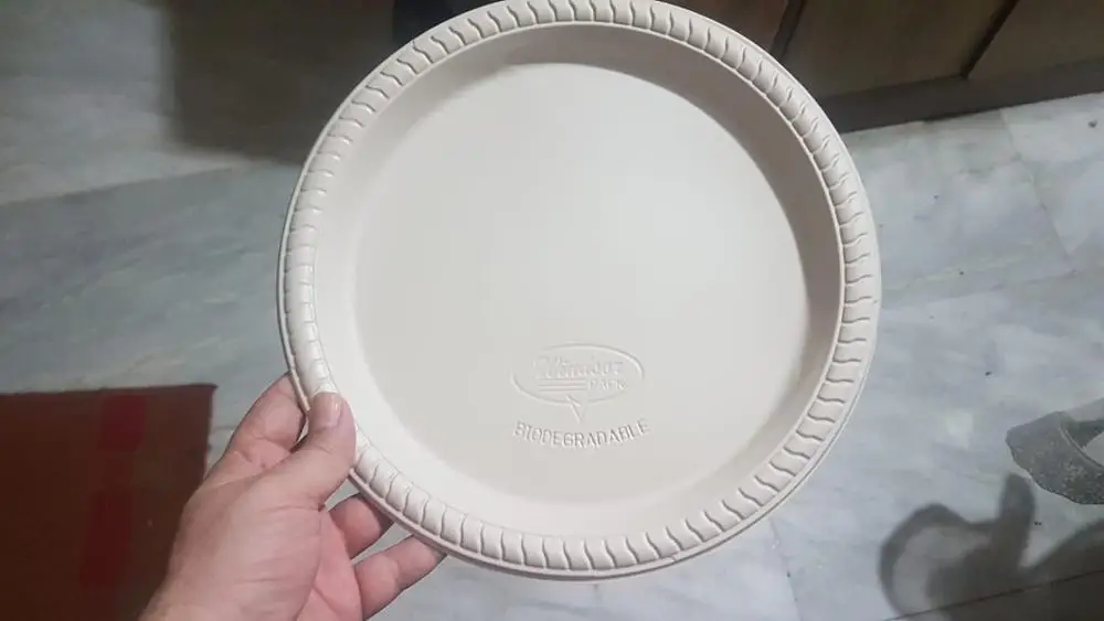 Биоразлагаемая пластиковая машина для производства тарелок/лотков для еды