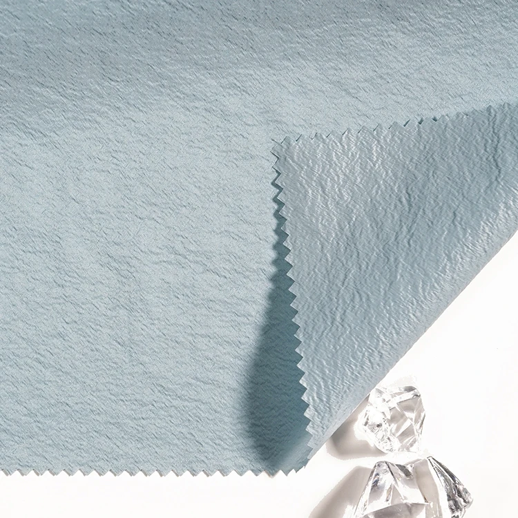 Cash commodity 40 colours ultra light  slightly wrinkled  fabric Nylon Cotton fabric  For sun-proof clothing UPF 50 fabric