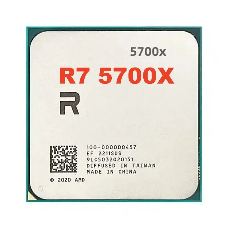 High Quality R7 5700X computer cpus tray or boxed R7 5700X processor CPU