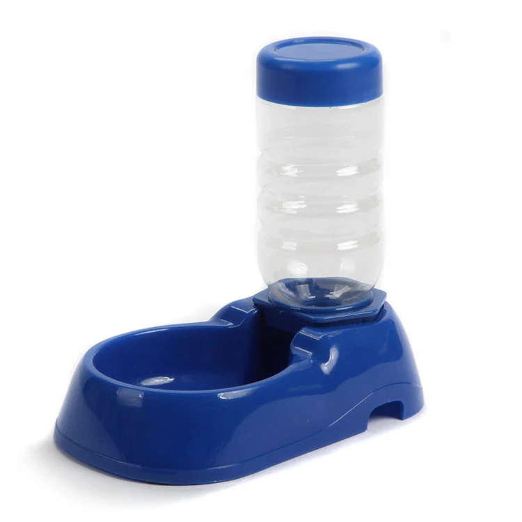 Factory Wholesale High-Grade 400 ml Transparent Automatic Cat Water Dispenser Food Grade Plastic Pet Drinking Bowl for Dogs