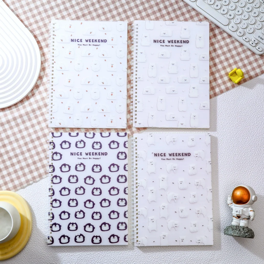 Depai Journal Notebook PP Hardcover Cartoon Soft Coil Notebook High Value A5 A6 B5 Book Limited Edition Student Cute Notebook