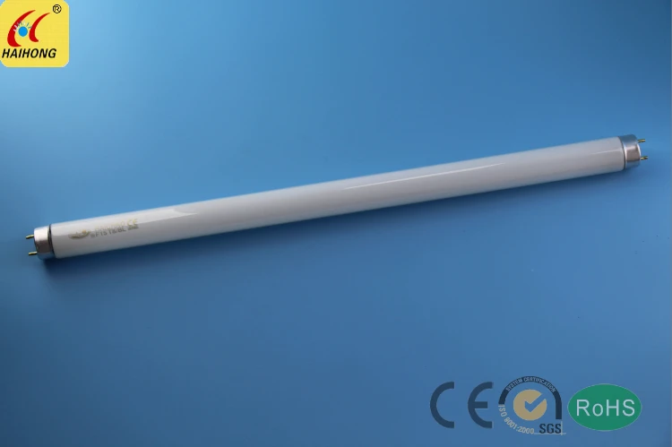 CHINA CE ROHS T8 15W F15T8 LED UVA BL Mosquito Insect Lamp HAIHONG HAICHAO Fluorescent lamp black light blue