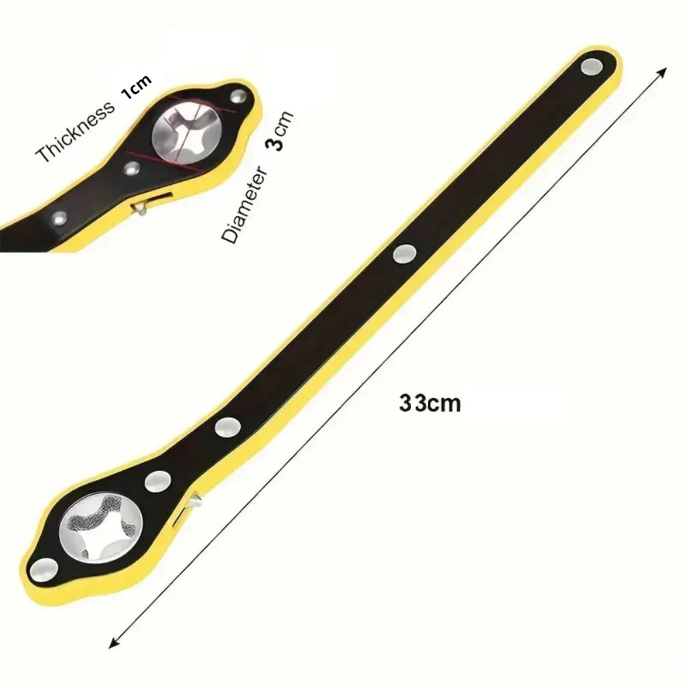 New yellow and black wrench + Silver fittings with jack wrench