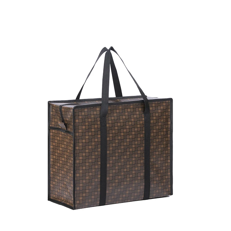 Heavy Duty Large Moving Non Woven Bag Factory Customized Design Recycle Grocery Laminated Non Woven Bags
