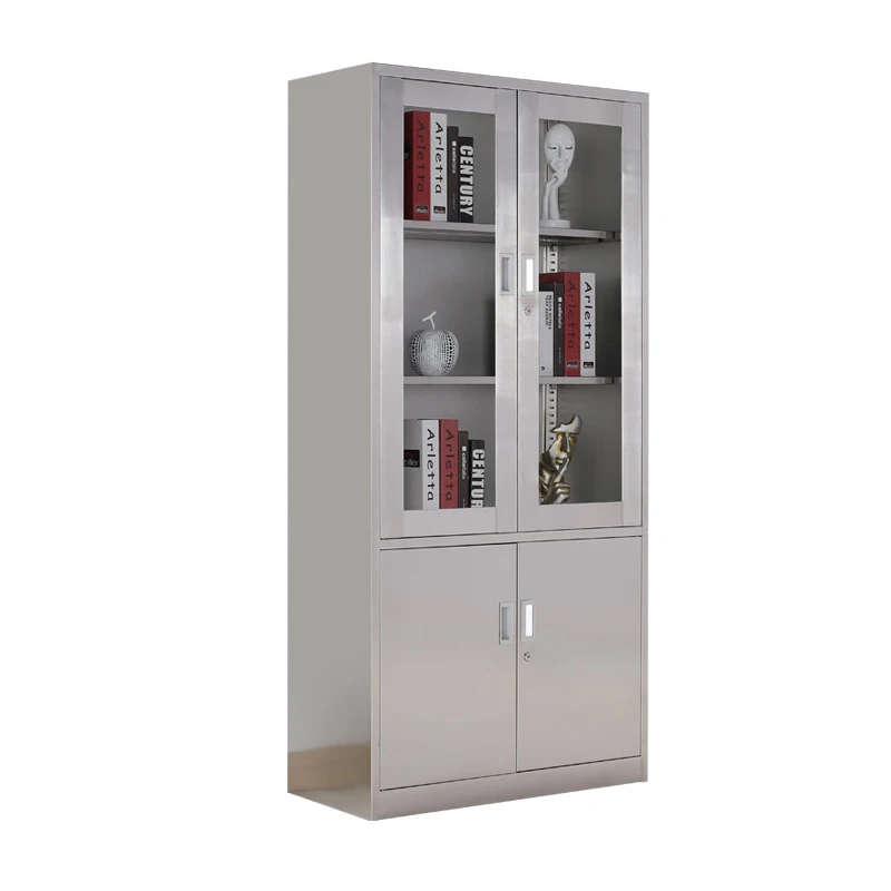 304 stainless steel locker Medicine cabinet Laboratory locker File cabinet Clean workshop stainless steel shoe cabinet