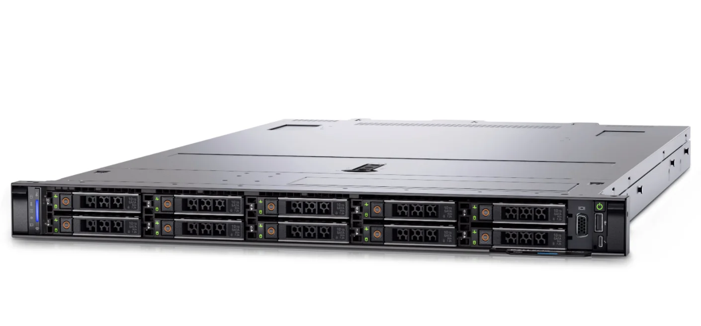 dells PowerEdge R650 2 x 28 Core 2.0GHz Gold 6330 256GB 6 x 1.92TB SSD H745 2u Rack server