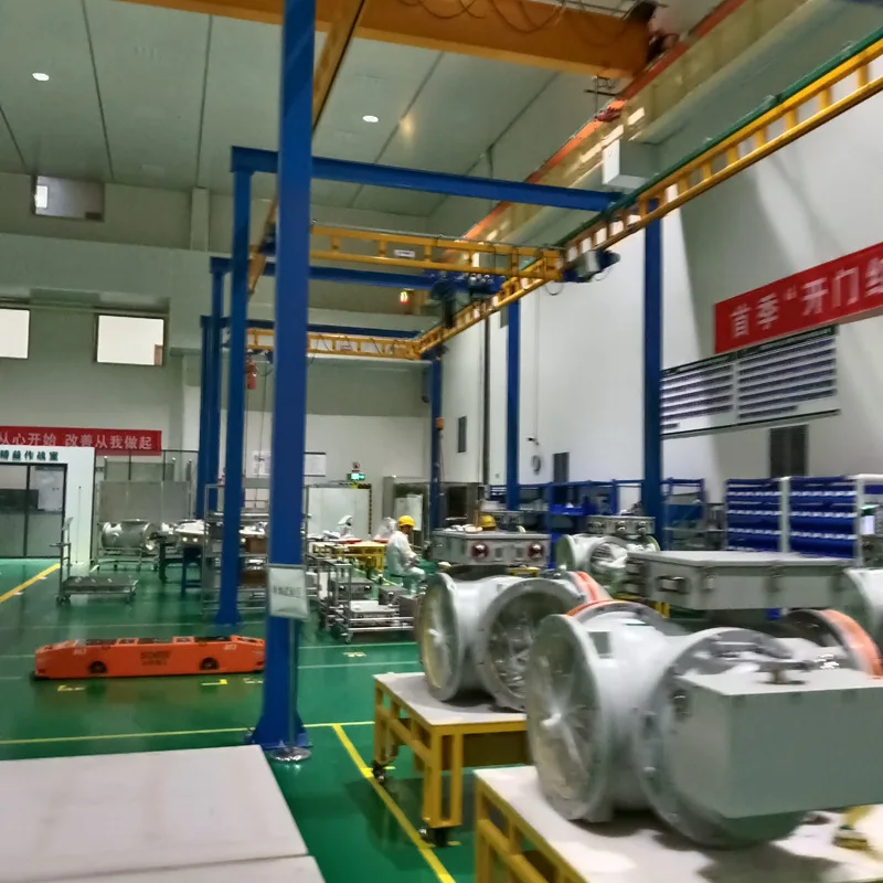 workshop double girder 500 kg 1 ton 2 ton 3 ton overhead crane basket crane  price kbk light system kbk flexible crane