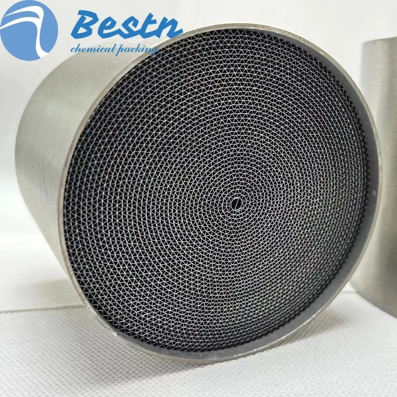 Three Way Catalytic Converter Metal Honeycomb Substrate with Pt Pd Ph for Automotive Exhaust Purification