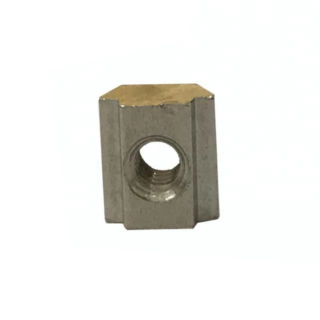 Steel Zinc Plated 30 series Slide-in T-nuts with size 16*16 mm