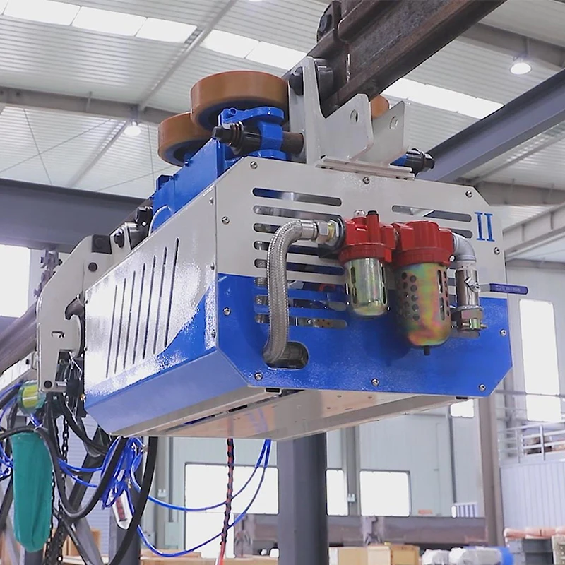 Hot selling monorail crane China coal mine industrial rail crane pneumatic monorail crane