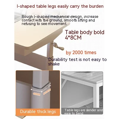 Elevated computer desk for home use student study writing desk office desk