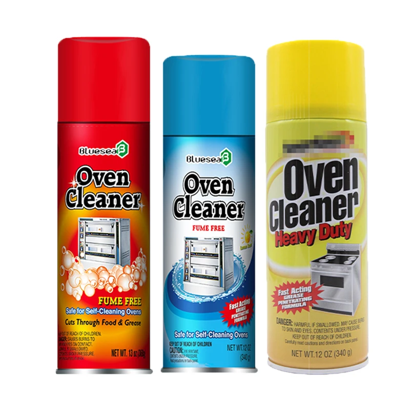 Multifunctional foam household oil stain removing kitchen cleaning spray