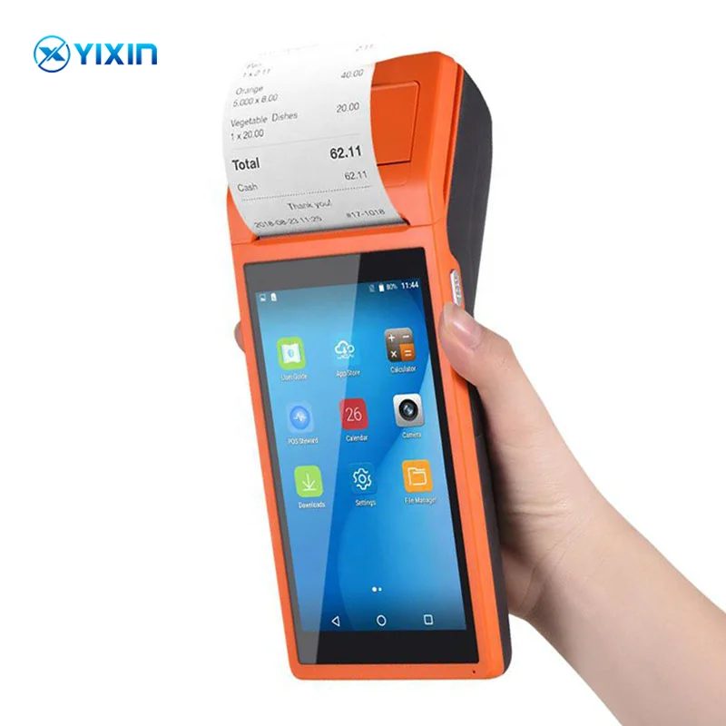  Новый Android чековый принтер pos терминал android pda с