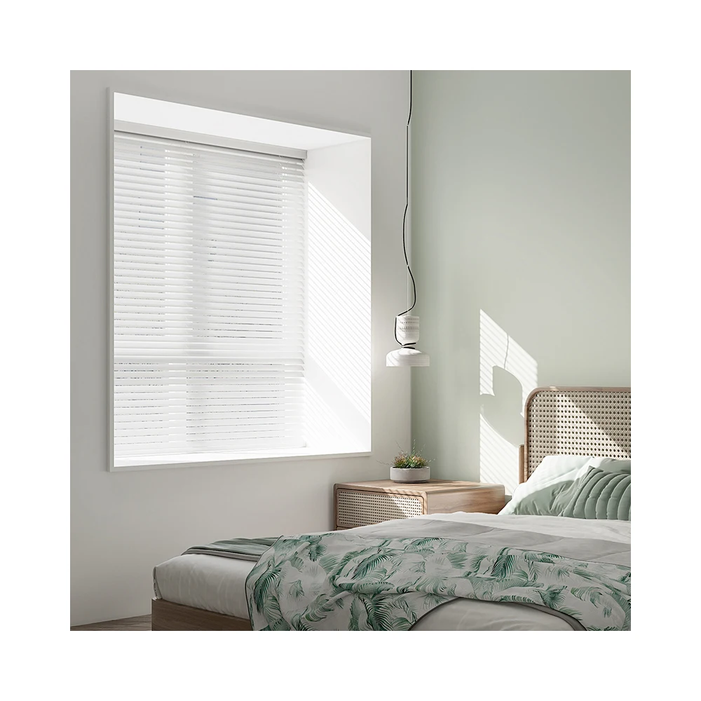 Waterproof Aluminum Roller Blinds Jalousie Windows Motorized Venetian Blinds Shades for Kitchen Bathroom