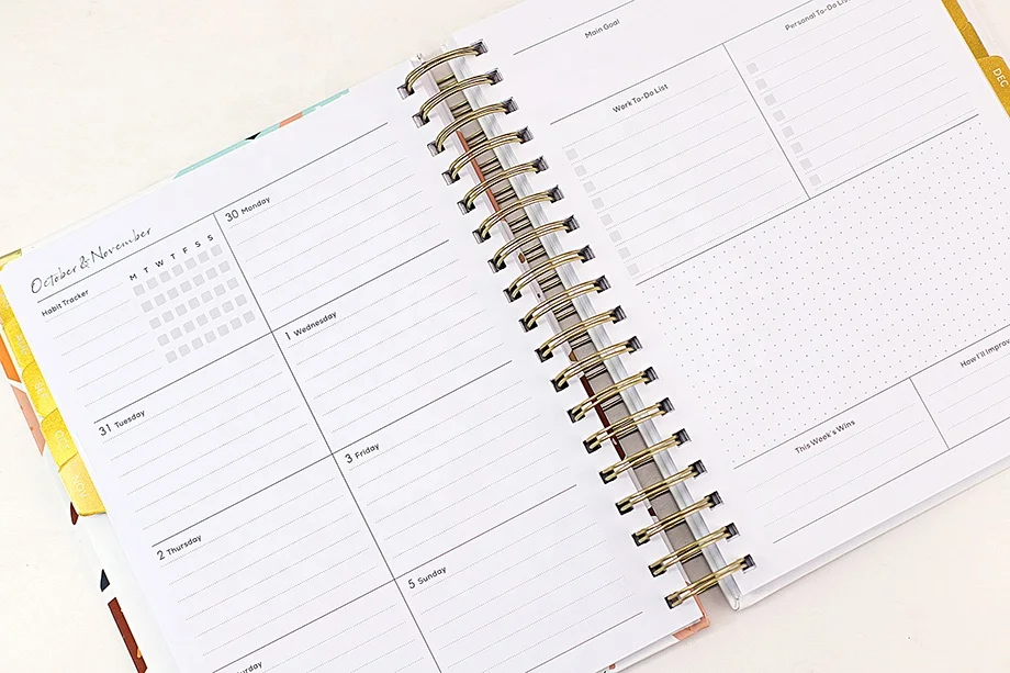 2023-2024 professional daily monthly agenda diary planner