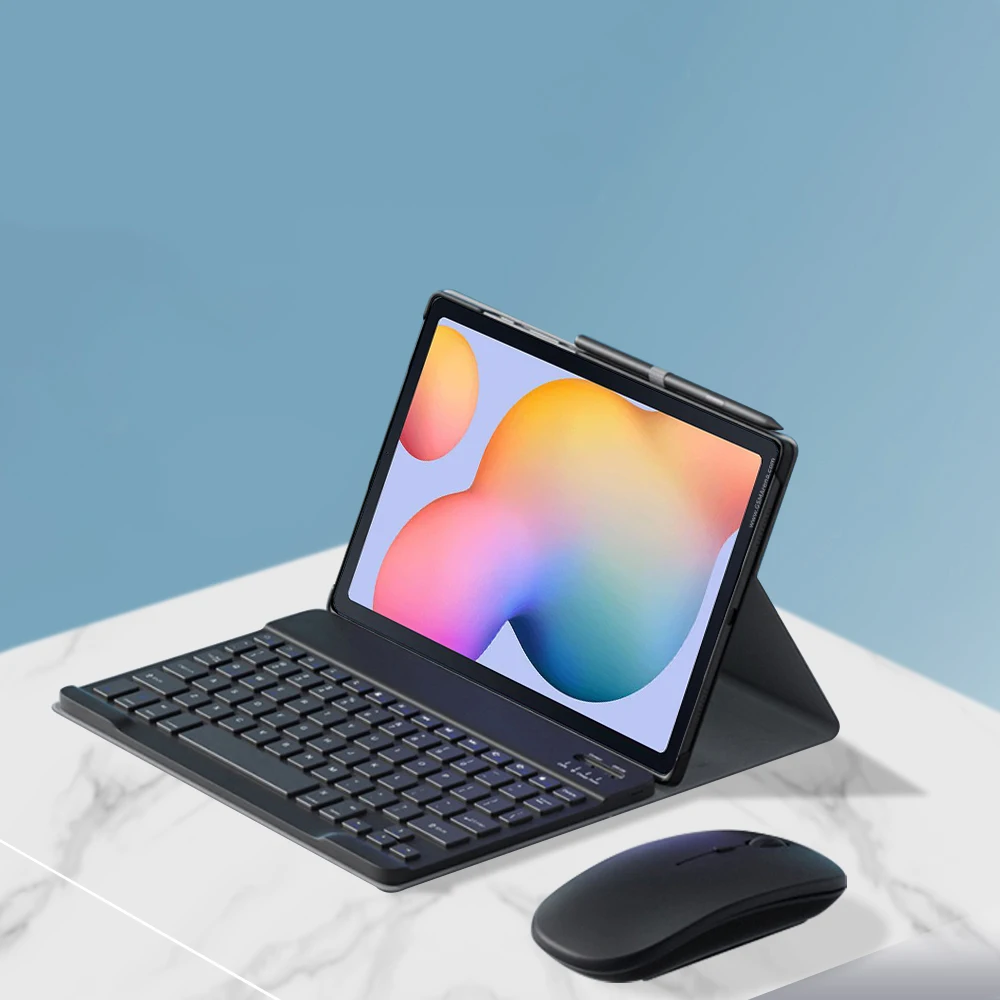 For Samsung Tab S4 S5E 10.5 S6 AZERT Keyboard for Samsung Tab S7 11 French Keyboard for Samsung Tab S6 Lite 10.4 AZERTY Keyboard