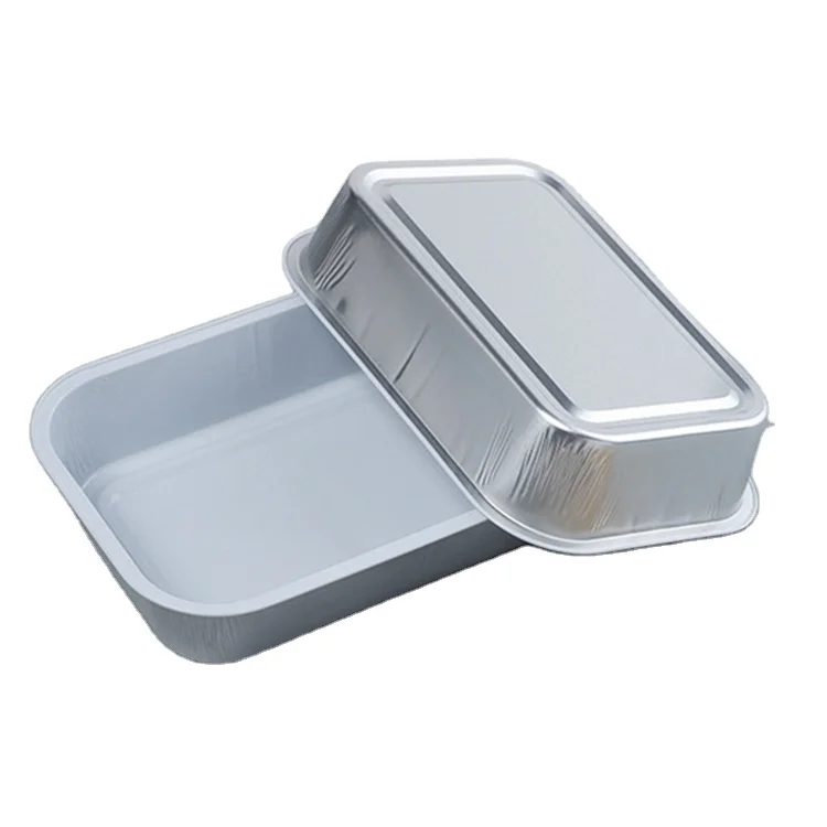 Aviation Custom Airline Meal Retort Oven Microwaveable Packing Box 1000ml Airplane Food Trays Colorful Airplane Food Container