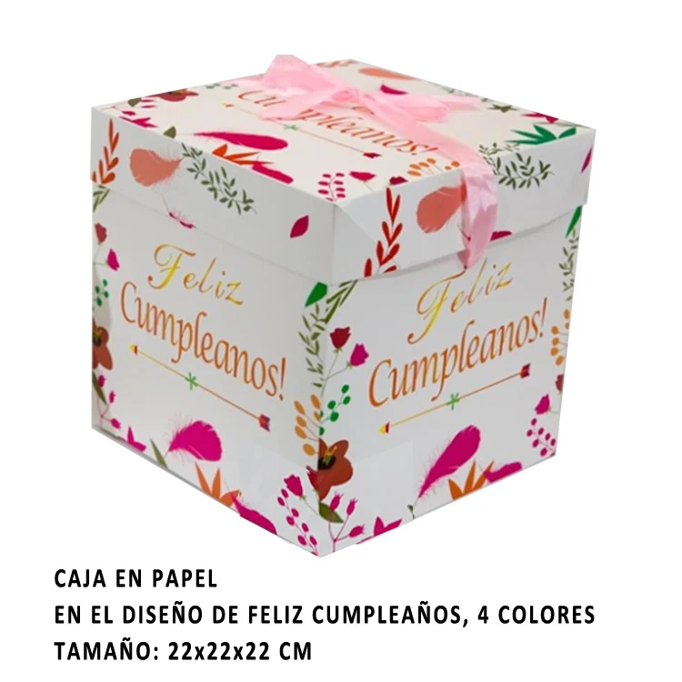 Wholesale birthday party three-dimensional practical gift box surprise internet celebrity birthday gift packaging empty box