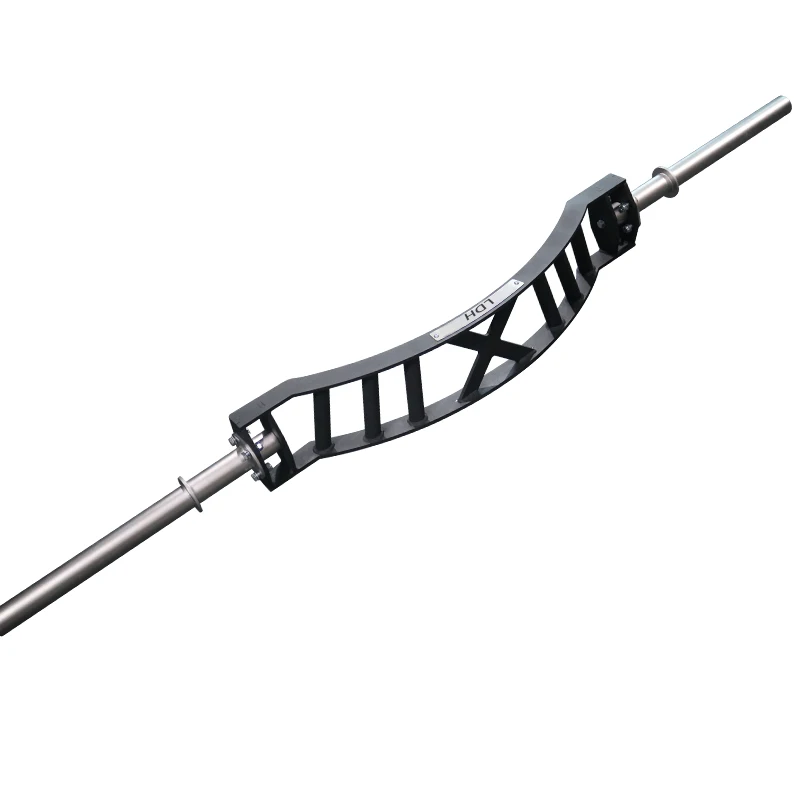 LDH - Fitness Equipment Gym Weightlifting Bar Squat Training Multi Grips Barbell Curved Swiss Bar