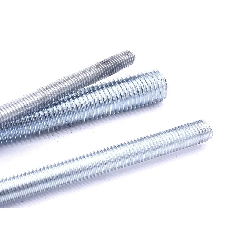 Factory Low Price Steel Thread Rod Teeth Strip Stainless Steel Metal Galvanized Studs Full Threaded Rod