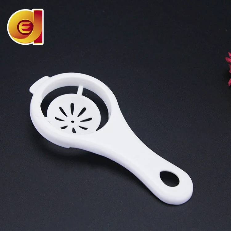 Mini Kitchen Sieve Tool Yolk Egg Separator Strainer Filter Egg Plastic Strainer