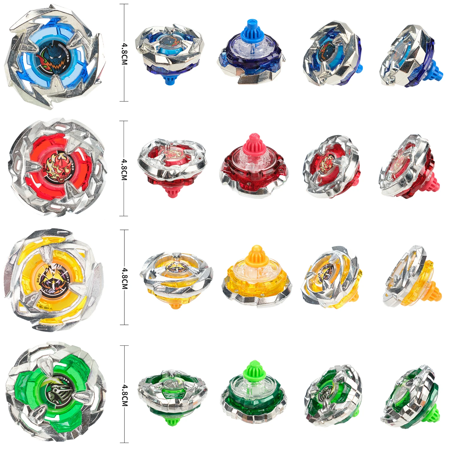 Kids Toys Alloy Beyblades Burst Set Gyros Spinning Top Bey Battle Beybladed Burst Toys