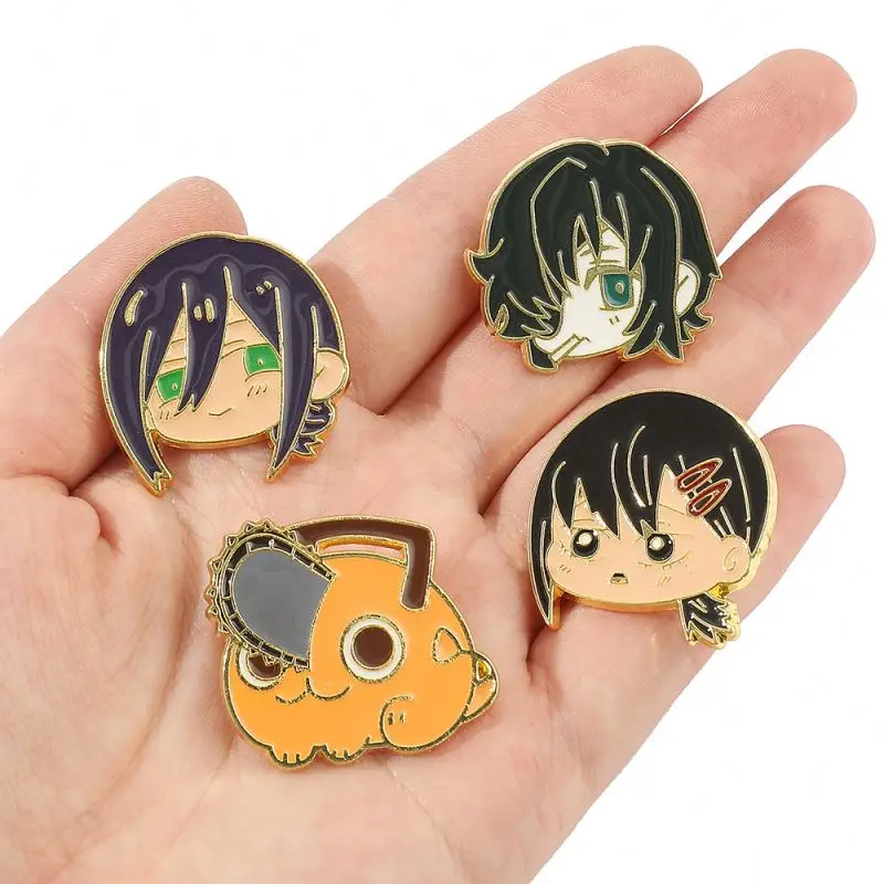 Wholesale Custom Cheap Enamel Pins Cartoon Anime Cheap for Hat clothes Brooch Bulk Breastpin Ouch Lapel Pins Accessory