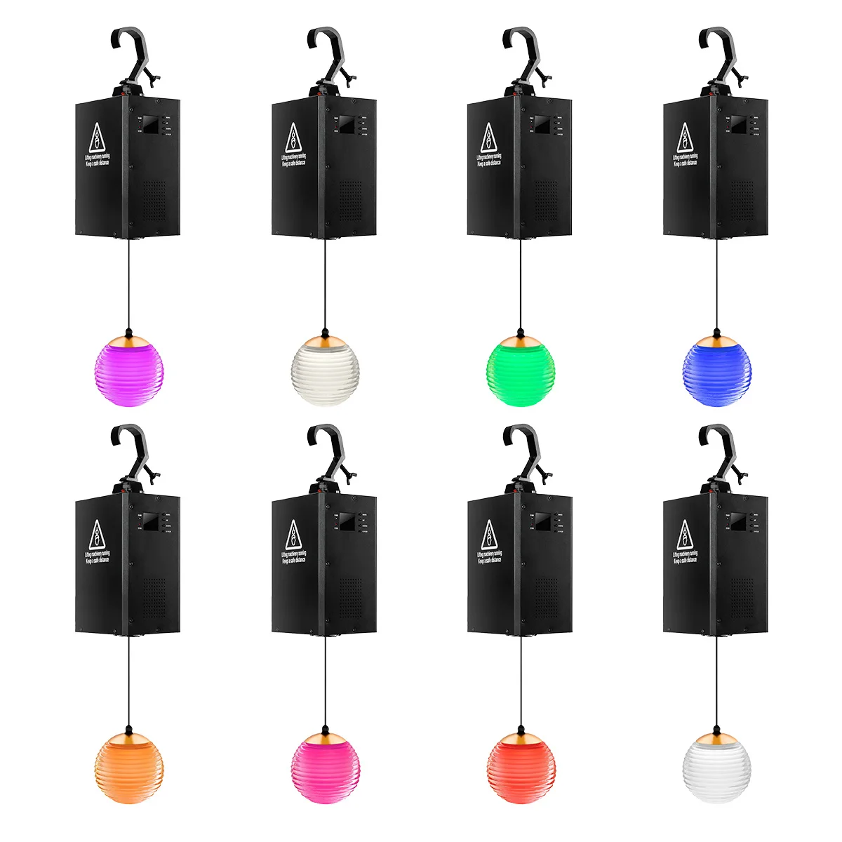 100 W Kinetic Light Kinetic Crystal Light Controlled by MDX Colorful Stage Installations