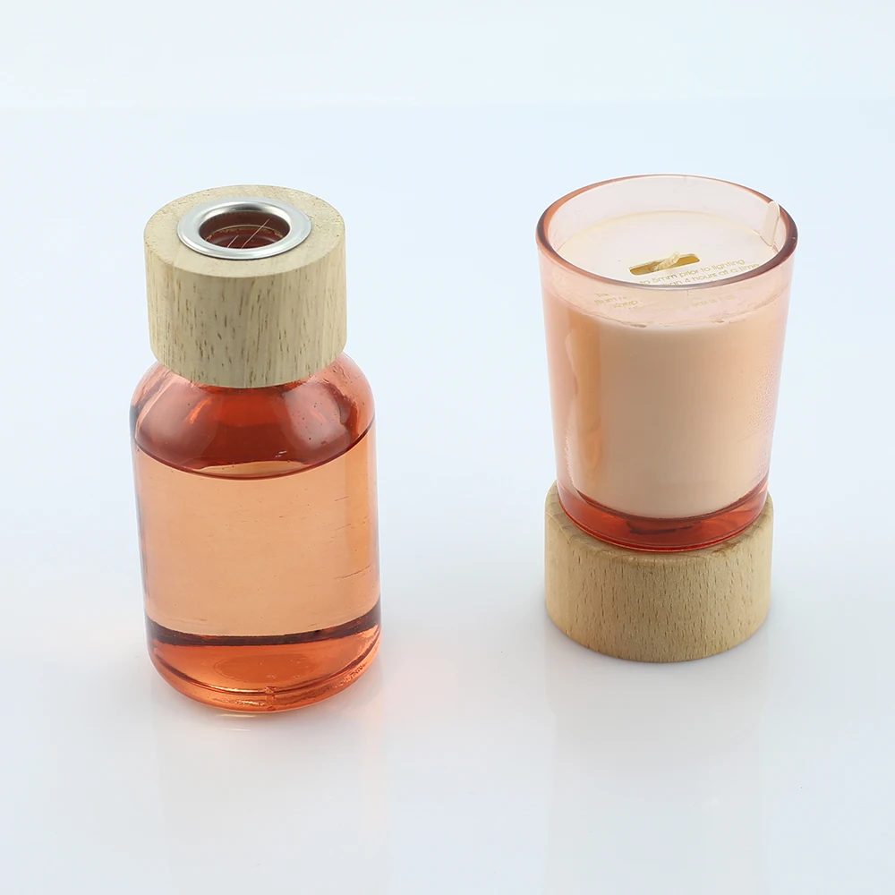 Wholesale OEM Custom Home Fragrance Decorative Wax Candles Scented Candle Aroma Reed Diffuser Gift Set Gift Packaging Souvenir