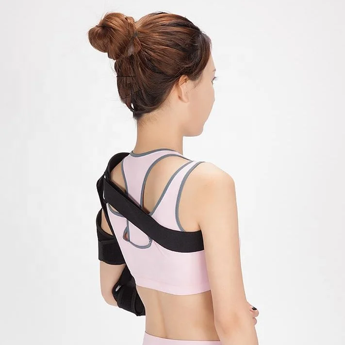 Physical  stability orthopedic back  elbow shoulder brace immobilizer belt sling support for arm posture fixed