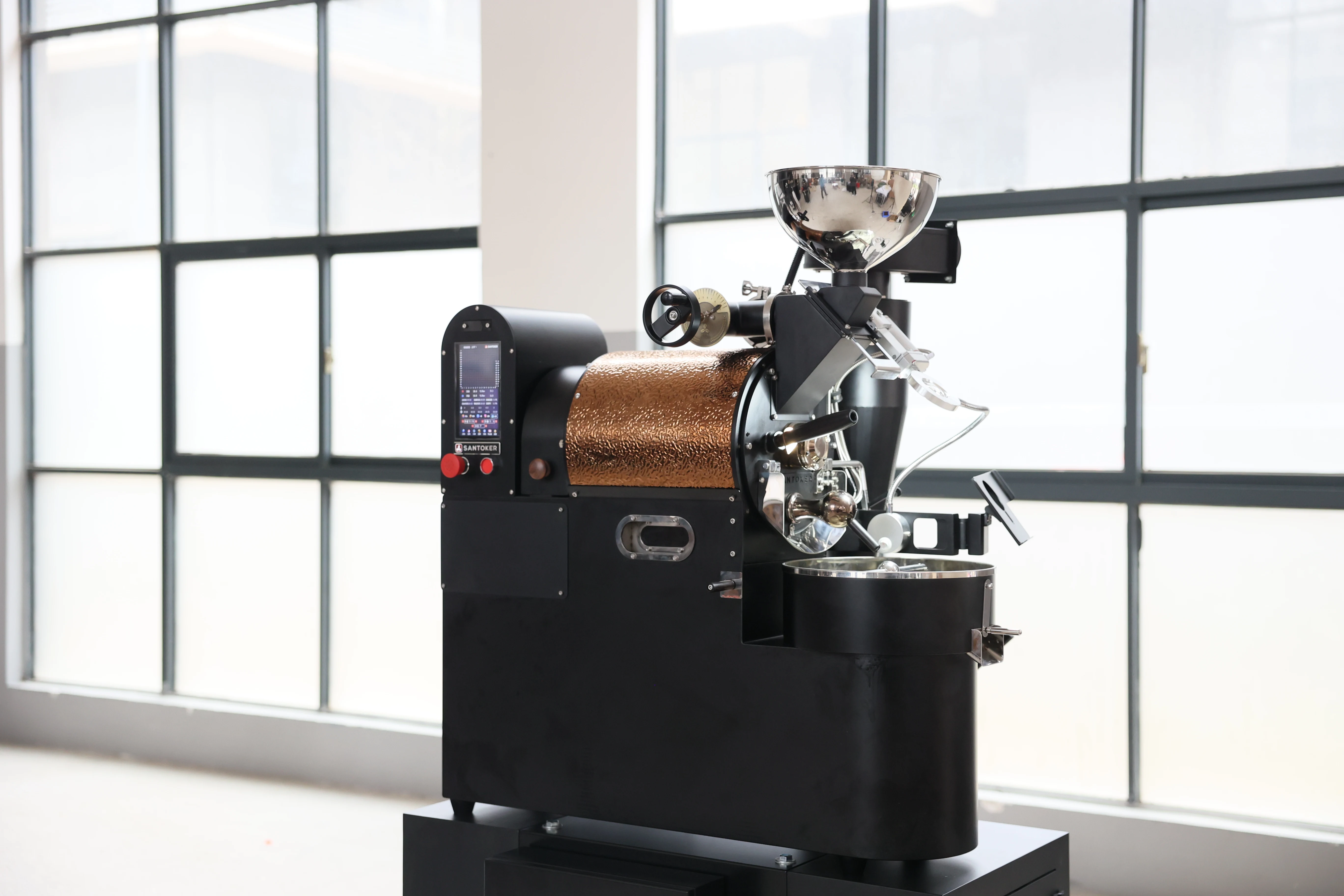 Santoker R1master 1kg Smart App Bluetooth Connect Coffee Roster Commercial Coffee Roaster Machine  Coffee Bean Roaster Machine