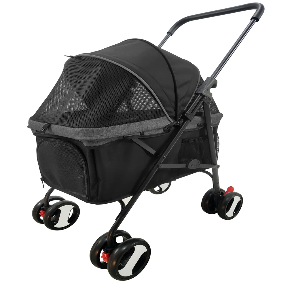 PET STROLLER  2 in 1 Gift White Box China Lighting Packing Pet ROHS Color Feature CFL